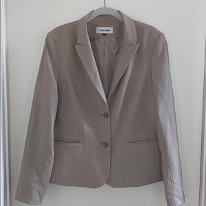 Calvin Klein Beige Blazer